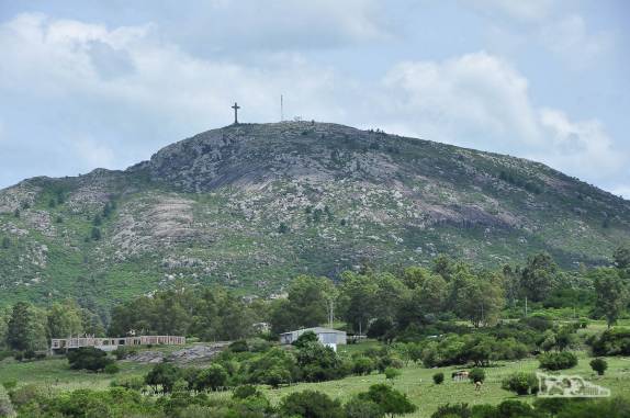 Pan de Azucar, uma das mais altas montanhas do uruguai, no caminho entre Minas e Punra del Este, no Uruguai